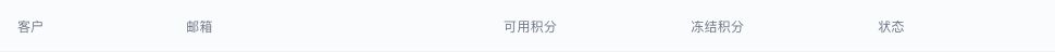 图 3 客户列表字段:用客户名称和脱敏邮箱核对对象,余额与客户记录已裁去。